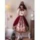 Miss Point Kaleidoscope Velvet Overskirt(Reservation/Full Payment Without Shipping)